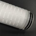 Length 10  0.22um PES Pleated Membrane Filter Cartridge Eye Drop Filtration for sale