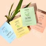 OEM/ODM Natural Plant Tea Tree VC Collagen Facial Mask | Anti-Aging + Brightening + Deep Hydration for sale