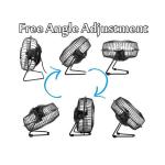 Fans Home Standing Folding Rechargeable Fan Home Appliance Plastic Electric Solar Ceiling Fan