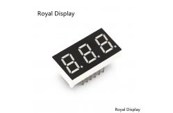 China 100mcd 7 Segment LED Display 3 Digit Numeric LED Display PCAP Touch supplier