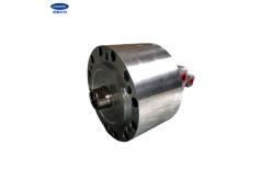 China Low Inertia Solid Center Rotary Hydraulic Chuck Cylinder For CNC Lathe supplier