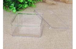 China Package Gift Boxes Clear Plastic Wedding Square Shaped 143.5×89×61mm supplier