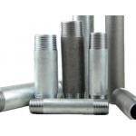 Seamless Steel Hot Dip Galvanized Black Toe Pipe Nipple Fittings for sale