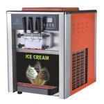 LCD Display Table Top Ice Cream Machine / Commercial Refrigerator Freezer