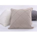 Geometric Pattern Decorative Cushion Covers 100%  Linen For Bed / Chair for sale