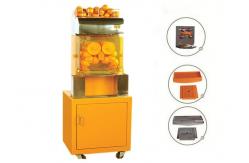 China Auto Feed Hopper Electric Citrus Juicer , Stainless Steel Lemon Squeezer supplier