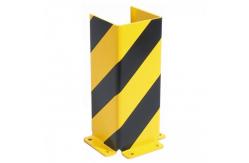 China Black Bull Pallet Racking Protector U Profile Pallet Rack Post Protectors supplier