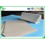 High Density 600g - 1800g Laminated Grey Board / Two Sides Uncoted Straw Board Rolls For Office Calendar for sale