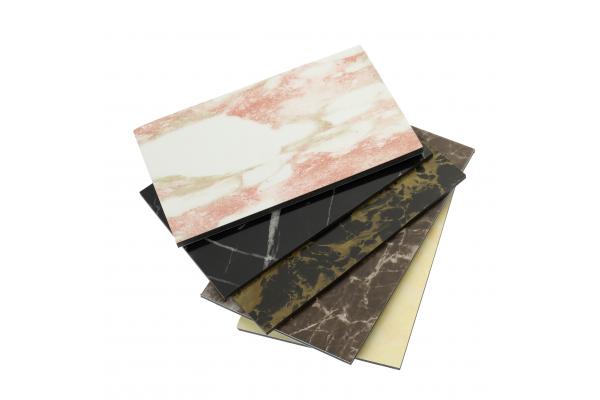 Unbreakable Texture Marble Aluminum Composite Panel For Wall Decoration