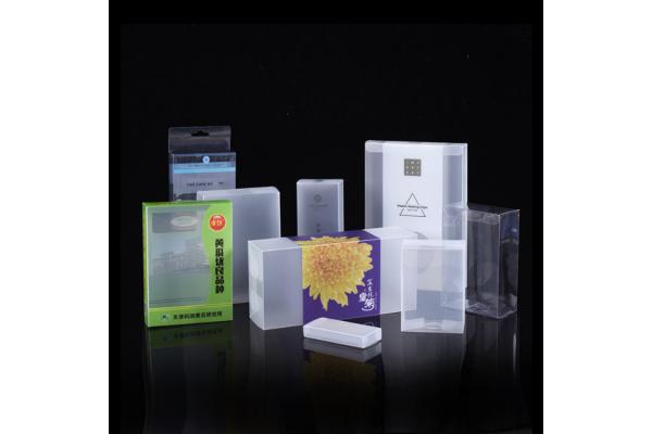 Glossy Lamination Multi Functional Clear Plastic Folding Boxes