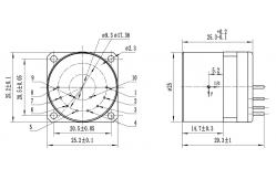 China Reliable ≤80g Accelerometer Sensor for Industrial Applications supplier