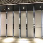 Acoustic Moveable Foldable Sound Proof Partition Walls For Conference Room for sale