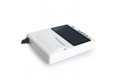 China High resolution digital 12 channel portable ECG machine with LCD display supplier