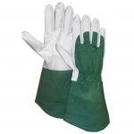 Hysafety Rose Pruning Garden Gloves Long Leather Cowskin for sale