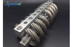 China Metal Compact Wire Rope Isolators , Industrial Vibration Isolators For Electronics supplier
