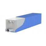 Baffled Bulk Container Liner / Industrial Storage Containers customized for sale