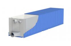 China Baffled Bulk Container Liner / Industrial Storage Containers customized supplier