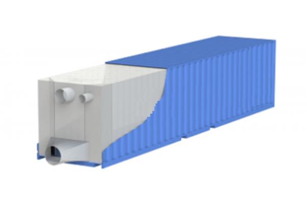 Baffled Bulk Container Liner / Industrial Storage Containers customized