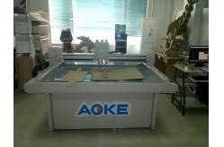 China cut crease 15 mm corrugated board E,B,C,BC AA CE AAA flutes cutter plotter sample machine supplier