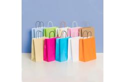 China Square Bottom Clothes Paper Bag With 3- 6kg Load supplier