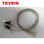 Cup Electrode Eeg Wires Patient Cable Ear Clip Electrode Pure Silver Din 1.5mm for sale