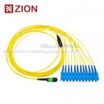 G652D Fiber Unit LSZH Jacket  MPO Patch Cord MPO To ST SC LC for sale