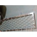 0.5-30meter Balustrade Cable Mesh With Frame Non Rusting Fall Prevention for sale