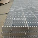 Metal T6063 Material Swaged Aluminum Grating Anodizing Treatment Bar Walkways for sale