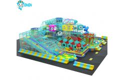 China Kids Commercial Soft Play Equipment Indoor Playground With Big Slides supplier
