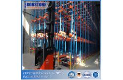 China Easily Managed Radio Shuttle Pallet Racking System With Battery-Powered And Remote-Operated supplier