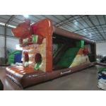 Lovely Obstacle Course Bounce House , Kids Inflatable Obstacle Course 3 X 9x 3m