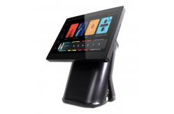 China 15.6 Inch Restaurant Pos System With Printer 58mm And VFD Customer Display supplier