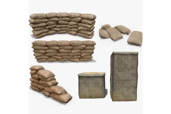 Defensive Army Border Perimeter 4mm Military Gate Barriers