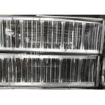Silver 0.35mm Thickness 200mm Height Rib Lath Mesh for sale
