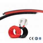China Halogen Free Single Core Solar Cable , Non Toxic 6mm2 Solar Photovoltaic Cable factory