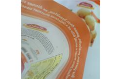 China 340g 12oz Snack Bag Packaging Cookies Jerky Doypack Self Standing Plastic Pouches supplier