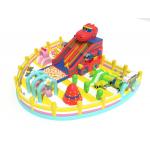 Indoor Playground Inflatable jumping Castle park for childrens for sale