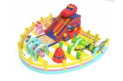 China Indoor Playground Inflatable jumping Castle park for childrens supplier