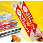 H18 Food Grade Coated Aluminium Foil Roll 100 - 2250mm Width for sale