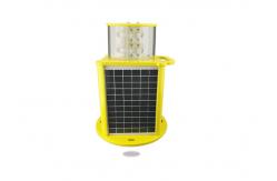 China VRLA Battery Solar Aviation Obstruction Light Medium Intensity Warning 24 Watt supplier