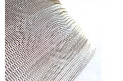 China Embedded Woven Laminated Glass Wire Mesh Wire Diameter 0.15 mm 28 Mesh supplier