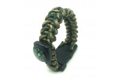 China Braided Rope Handband USB Flash Drive With Compass 2.0 And 3.0 supplier