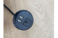 China Office Dual USB Desktop Power Outlet TR Socket AC110 - 240V CE ROHS UL supplier