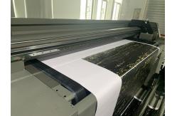China CMYK Varnish UV Hybrid Printer Roll To Roll With 4pcs Epson I3200 Head supplier