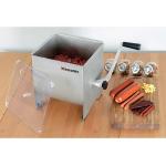 4.2 Gallon Manual Stainless Steel Meat Mixer Rust Resistant With Removable Paddle for sale