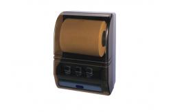 China Brown / Blue Hand Paper Dispenser With Lock High Capacity Convenient supplier