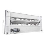Felt Tubes Needle Punching Machine Middle Speed High Capacity Non Woven for sale