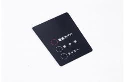 China Custom Home Appliance Control Panel Display Cover Glass Special Shaped supplier