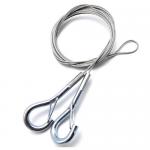 Lighting Hanging Wire Rope Lanyard Galvanized Steel Customized Length Safety Sling for sale