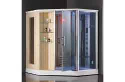 China Wet Steam Bathroom Shower Enclosure Sauna Ozone Disinfection supplier